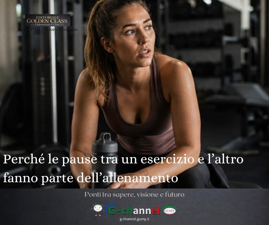 Perché le pause tra un esercizio e l’altro fanno parte dell’allenamento